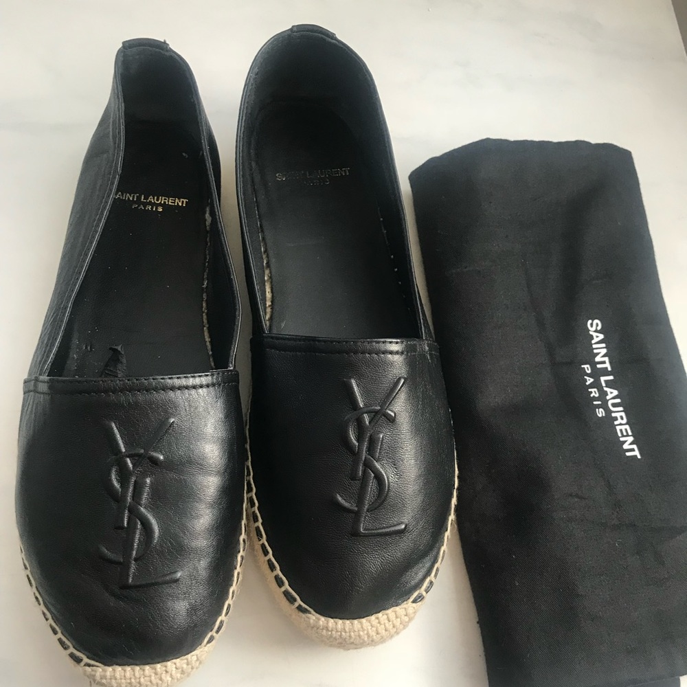 YSL , logo Saint Laurent Spadrille